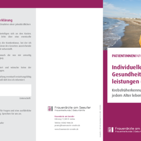 Individuelle Gesundheitsleistungen (IGeL) - Untersuchungen Krebsvorsorge